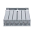 --Descontinuado--Duplexer SYSCOM para 470-490 MHz, 6 Cavidades, con BNC Hembras. - dondetedije