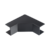 Esquinero Interior Color Negro de PVC Auto Axtinguible, Para Canaleta TMK-1720-N-CC (5220-02003) en internet