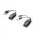 Kit de transceptores activos con conector para alimentación (12V/24Vcc/AC) TurboHD para aplicaciones de video por UTP Cat5e/6 en HD. Distancia de hasta 150 m en 4K - dondetedije