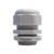 Conector Plástico Blanco Tipo Glándula para Rosca NPT 1"