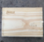 Plato de Pino Rectangular.