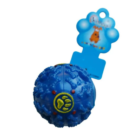 Bola Interativa Petisco Brinquedo Pet Mordedor Apito Ração - comprar online