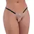 Calcinha Fio em Tule com Regulagem e Detalhes em Strass Eross Afrodite