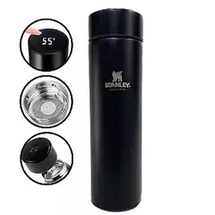 GARRAFA TERMICA COM TERMOMETRO DIGITAL STANLEY 500ML