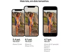 Iphone 12 128 GB ( SEMINOVO ) ( Consultar cores disponíveis) - Loja Infinity eletrônicos