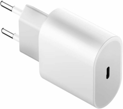 Carregador iPhone 25W com cabo USB-C pra iOS - comprar online
