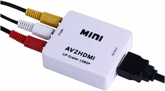 Conversor AV RCA para HDMI Escalonamento Hardware Full HD - loja online