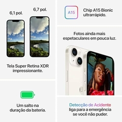 Iphone 14 128 GB ( NOVO ) ( Consultar cores disponíveis) - - Loja Infinity eletrônicos