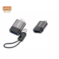 ADAPTADOR KAIDI MICRO USB (V8) PARA USB