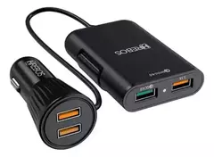 Carregador Veicular Turbo com extensão na internet