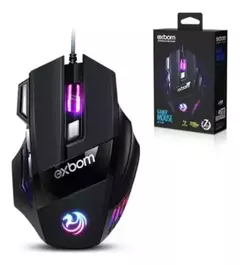 mouse com fio gamer exbom msg280 - comprar online