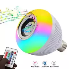 LÂMPADA MUSICAL LED BLUETOOTH RGB WJ-L2