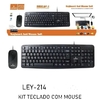 KIT MOUSE E TECLADO LEHMOX LEY 214 - comprar online
