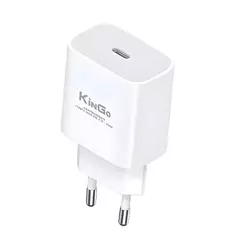 Fonte de carregador USB 20W Type C PD 3.0 (PD-10) KINGO