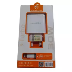 Carregador Turbo Hmaston 30W Y53-2 com Cabo iOS 1M Carregamento Rápido