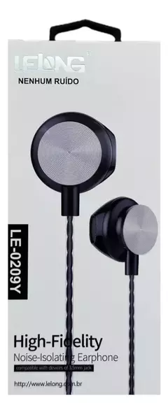 FONE COM FIO LELONG LE-0209Y