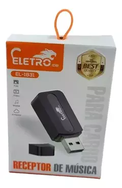 RECEPTOR BLUETOOTH VEICULAR ELETROMEX EL 1831 - comprar online
