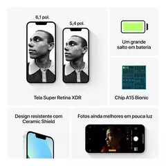 Iphone 13 128 GB ( SEMINOVO ) ( Consultar cores disponíveis) - Loja Infinity eletrônicos