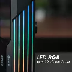 Caixa De Som Soundbar KP-RO824 Gamer Para Pc Computador Notebook Usb Cor Preto - loja online