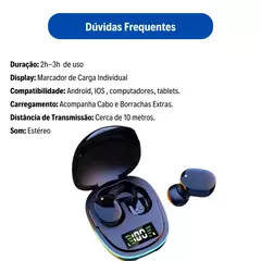 FONE DE OUVIDO SEM FIO LEHMOX LEF G9S - Loja Infinity eletrônicos
