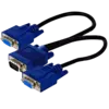 cabo adaptador vga para 2 monitores