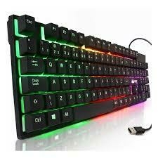 TECLADO GAMER SEMI MECÂNICO KNUP MADSET 2043/A COM LED na internet