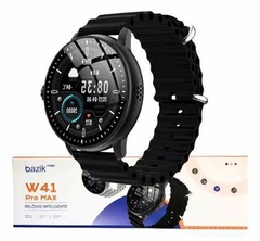 RELOGIO DIGITAL SMARTWATCH BAZIK W41 PRO MAX COM NFC