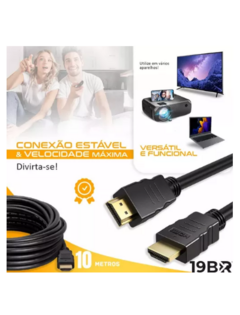 Cabo Hdmi 10 Metros Blindado