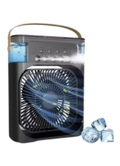 Mini Ar Condicionado Umidificador Ventilador Portátil 4 Em 1