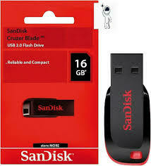 PENDRIVE ORIGINAL SANDISK - 16GB