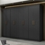 Guarda Roupa Casal 8 Portas 4 Gavetas Paris Espresso Móveis Preto