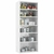 Paneleiro Duplo em Aço Topázio Telasul Branco/Preto - comprar online