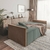 Sofa Cama Retrátil e Reclinável Casal Paris 2m Veludo Cinza CINZA - comprar online