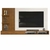 Painel Para Tv Ate 60 Polegadas 1 Portas 2 Prateleiras Bento Freijó/Off White - comprar online