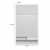 Painel Ripado Modular 1 Nicho 1 Prateleira Nature/Off White na internet