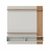 Painel para TV até 65 Polegadas 02 Portas Basculantes 02 Prateleiras Juriti Off White Matte/Freijó - comprar online