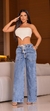 calca jeans flare - Lirioacessorios