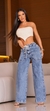 calca jeans flare na internet