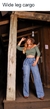 calca jeans flare na internet