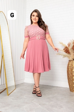 Vestido Poá