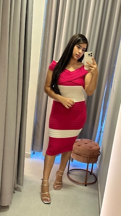 Vestido Tricor cruzado - comprar online