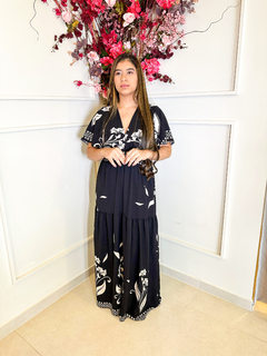Vestido longo glamour