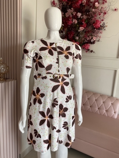 Vestido Neoprine Evasê