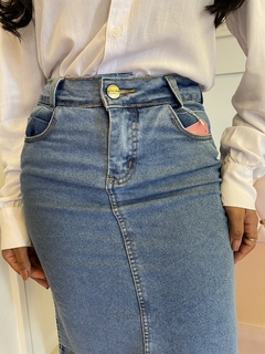 Saia Jeans July - comprar online