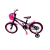 BICICLETA INFANTIL CAIRU RACER KIDS ARO 16 COR/PRETO E ROSA - DVS Motos