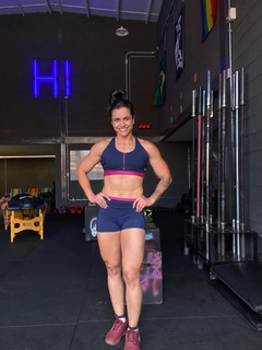 Conjunto Alinne - cor Marinho com Grape Passion na internet