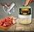 Mini Processador Triturador Elétrico 3 Laminas Moedor Alho Cebola Carne Vegetais Fruta Amendoim Recarregável USB 250ml - comprar online