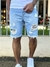 Bermuda Jeans Masculina Clara Destroyed Especial Sorriso - comprar online
