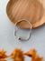 Pulseira de Berloques de Prata 925 Cilindro Liso sem Logo 2mm - Delicarium
