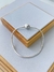 Pulseira de Berloques de Prata 925 Coração Liso com Logo 2,5mm
